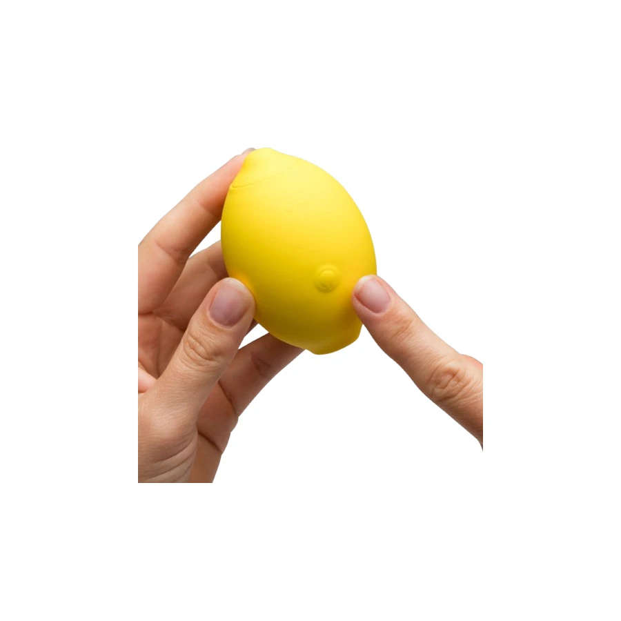 ROMP - LEMON CRUSH PLEASURE AIR CLITORAL STIMULATOR YELLOW